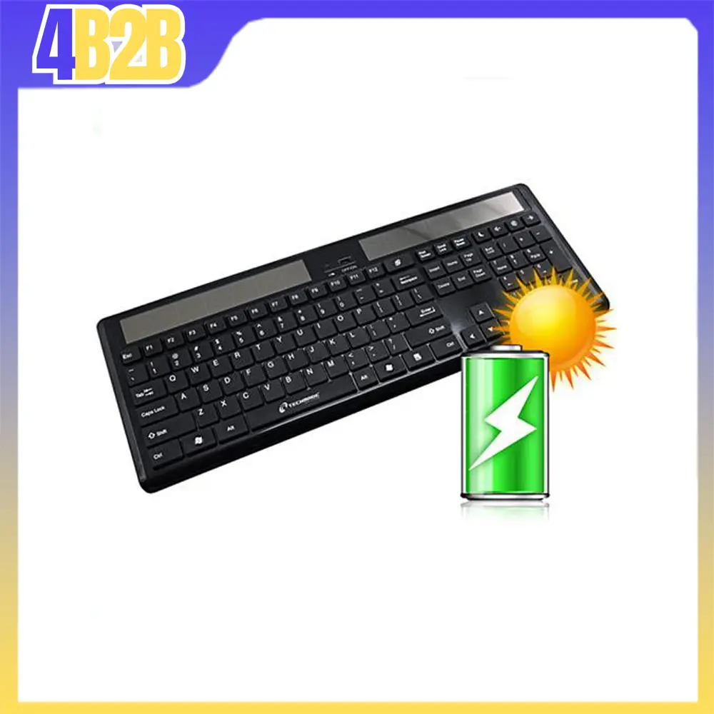 5615 - TECHMADE TASTIERA WIRELESS AD ENERGIA SOLARE ITA