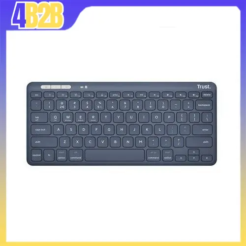 53706 - TRUST TASTIERA BLUETOOTH Lyra Tastiera wireless compatta - Blu 25141