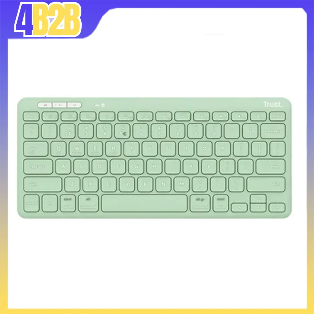 53707 - TRUST TASTIERA BLUETOOTH Lyra Tastiera wireless compatta - VERDE 25142