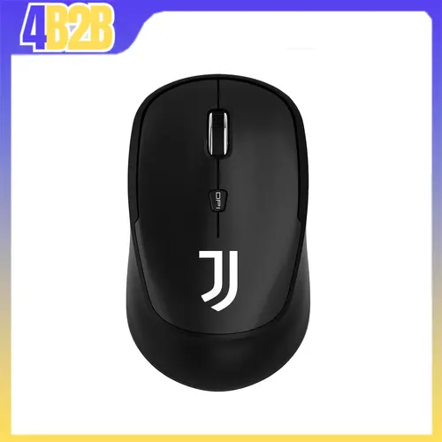 58613 - TECHMADE MOUSE SENZA FILI UFFICIALE JUVENTUS NERO