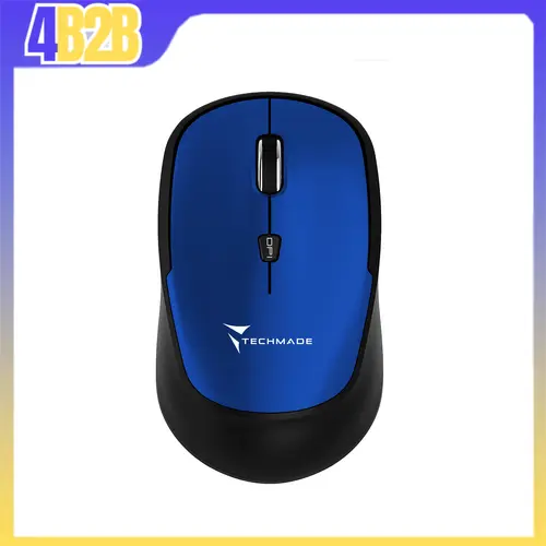 54624 - TECHMADE MOUSE WIRELESS BLUE