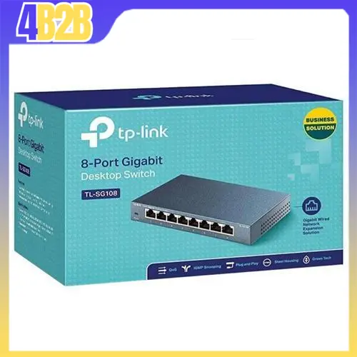 11581 - TP-LINK SWITCH 1000M 8P. METAL TL-SG108