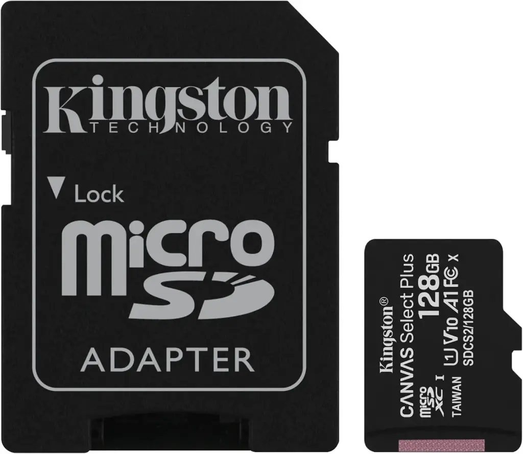 58999 - KINGSTON MEM. CARD SDCS3-MICRO 128GB CANVAS SELECT PLUS SDCS3/128 GB