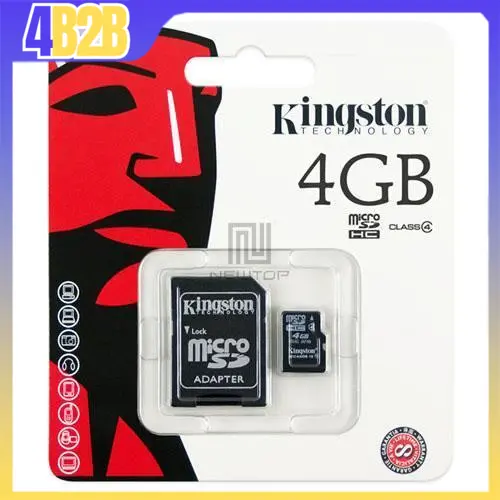 3339 - KINGSTON MEM. CARD SDHC-MICRO 4GB C.4
