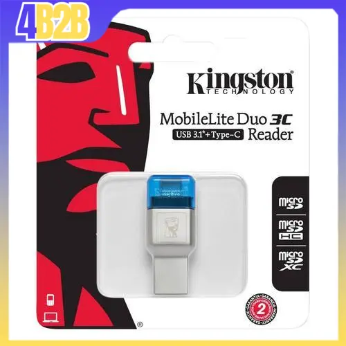 38495 - KINGSTON MICROSD CARD READER MOBILELITE DUO 3C FCR-ML3C