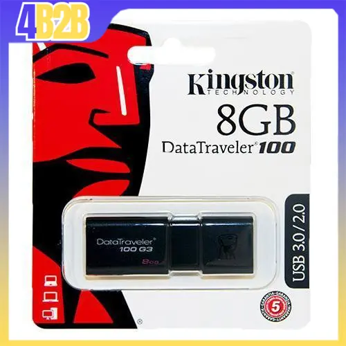 5402 - USB FLASH KINGSTON DT-100 USB 3.0 8GB 