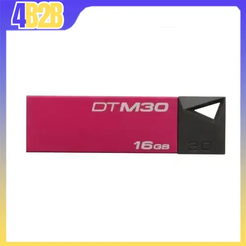 7913 - USB FLASH KINGSTON DTM30 RED 16GB 