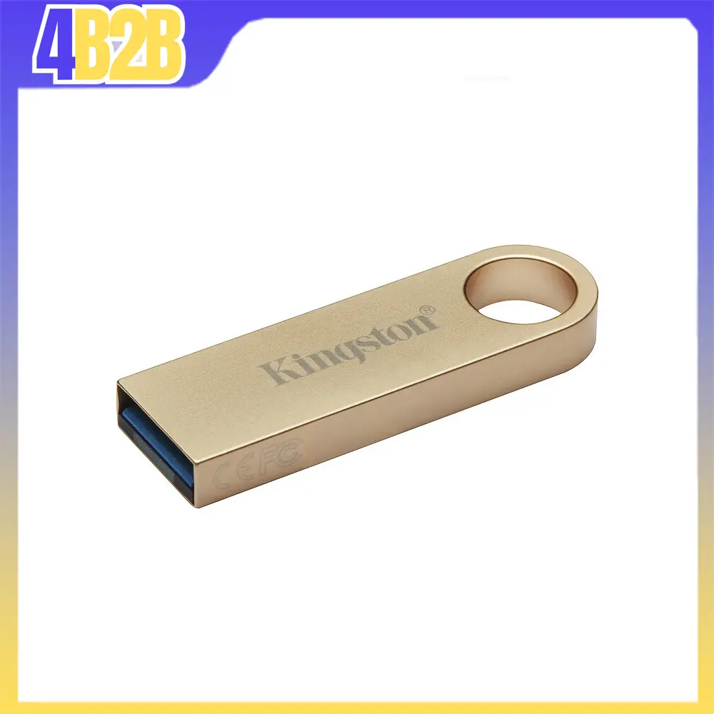 5393 - USB FLASH KINGSTON DTSE9H SILVER 64GB 