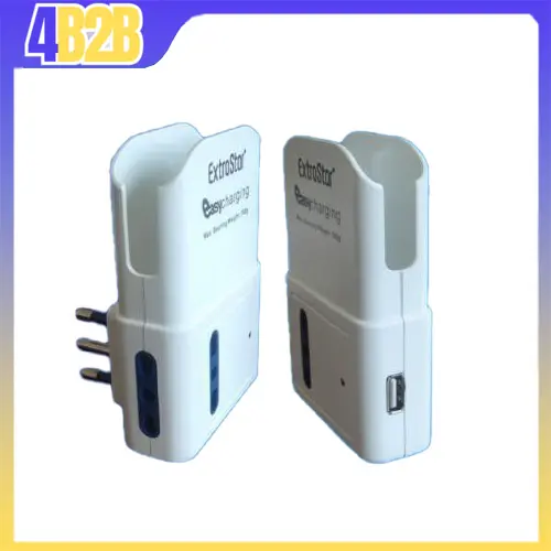 6516 - PRESA MULTIPLA CON USB E PORTA CELLULARE