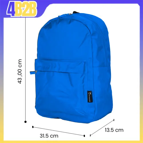 57042 - TECHMADE ZAINO AMERICAN STYLE (31.5x13.5x43 CM) BLU