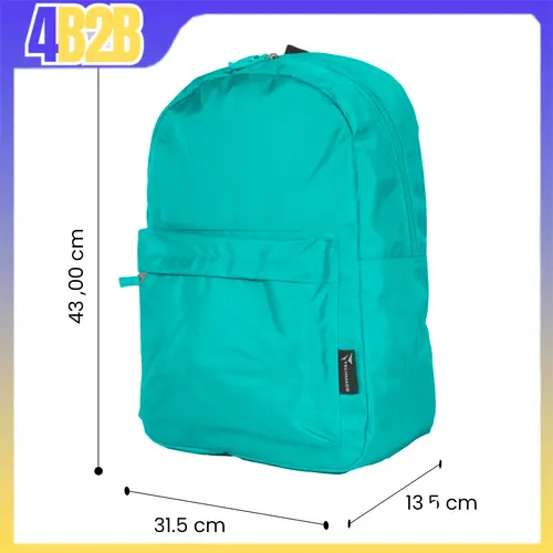 57044 - TECHMADE ZAINO AMERICAN STYLE (31.5x13.5x43 CM) LIGHT BLU