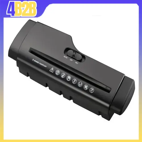 43012 - OMEGA PAPER SHREDDER ONP605H STRIP CUT WITHOUT BASKET