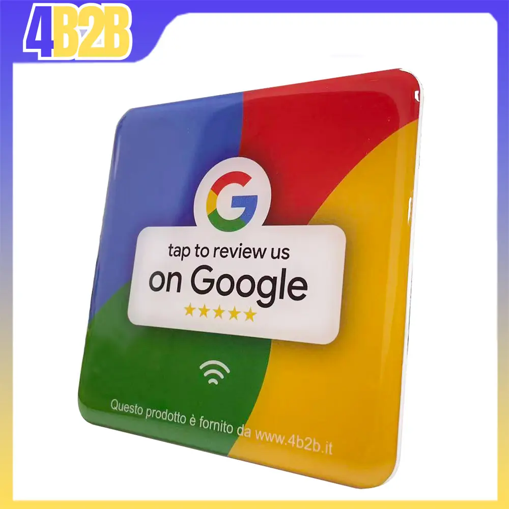 TAG NFC 10X10 ADESIVO (GOOGLE)