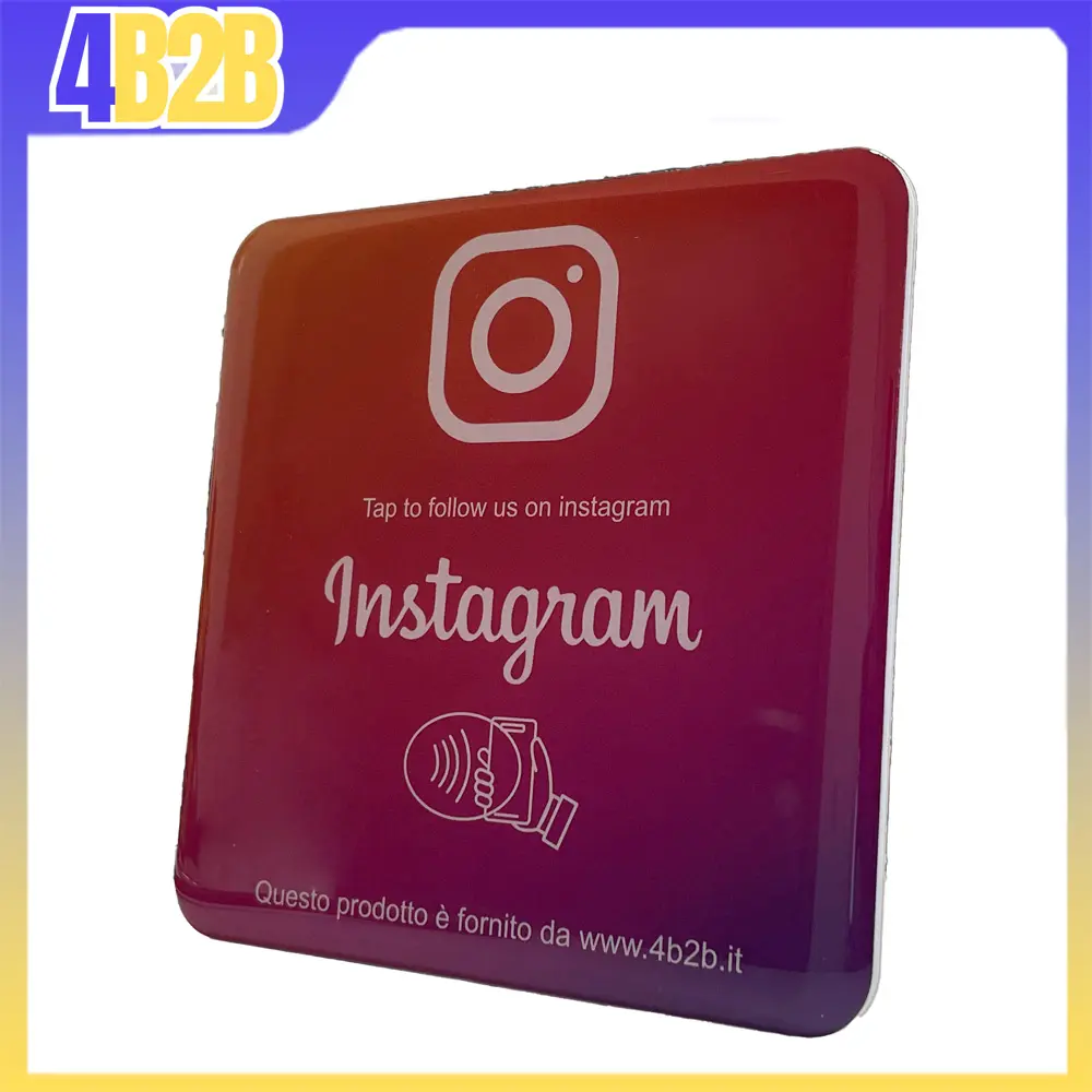 TAG NFC 10X10 ADESIVO (INSTAGRAM)