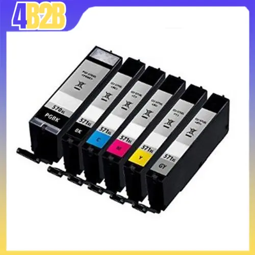 36562-22.2ML With chip Canon MG5700 MG6800 MG7700#PGI-570pgbkXL Black ARPGI570XLBK